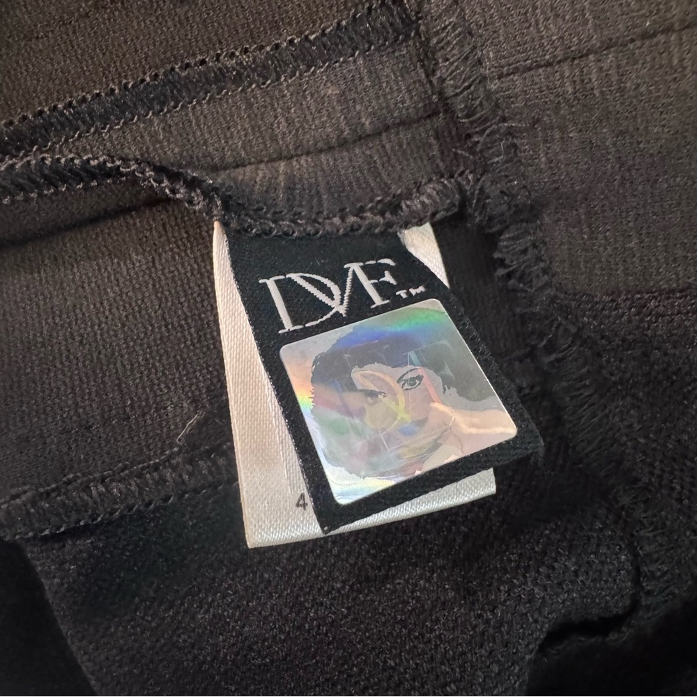 Diane Von Furstenberg Black Mini Dress - Picture 8 of 10